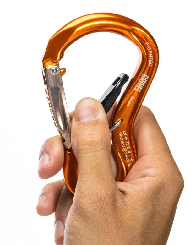 - Clepsydra Carabiner K10G Trackable L Grivel  Wide variety