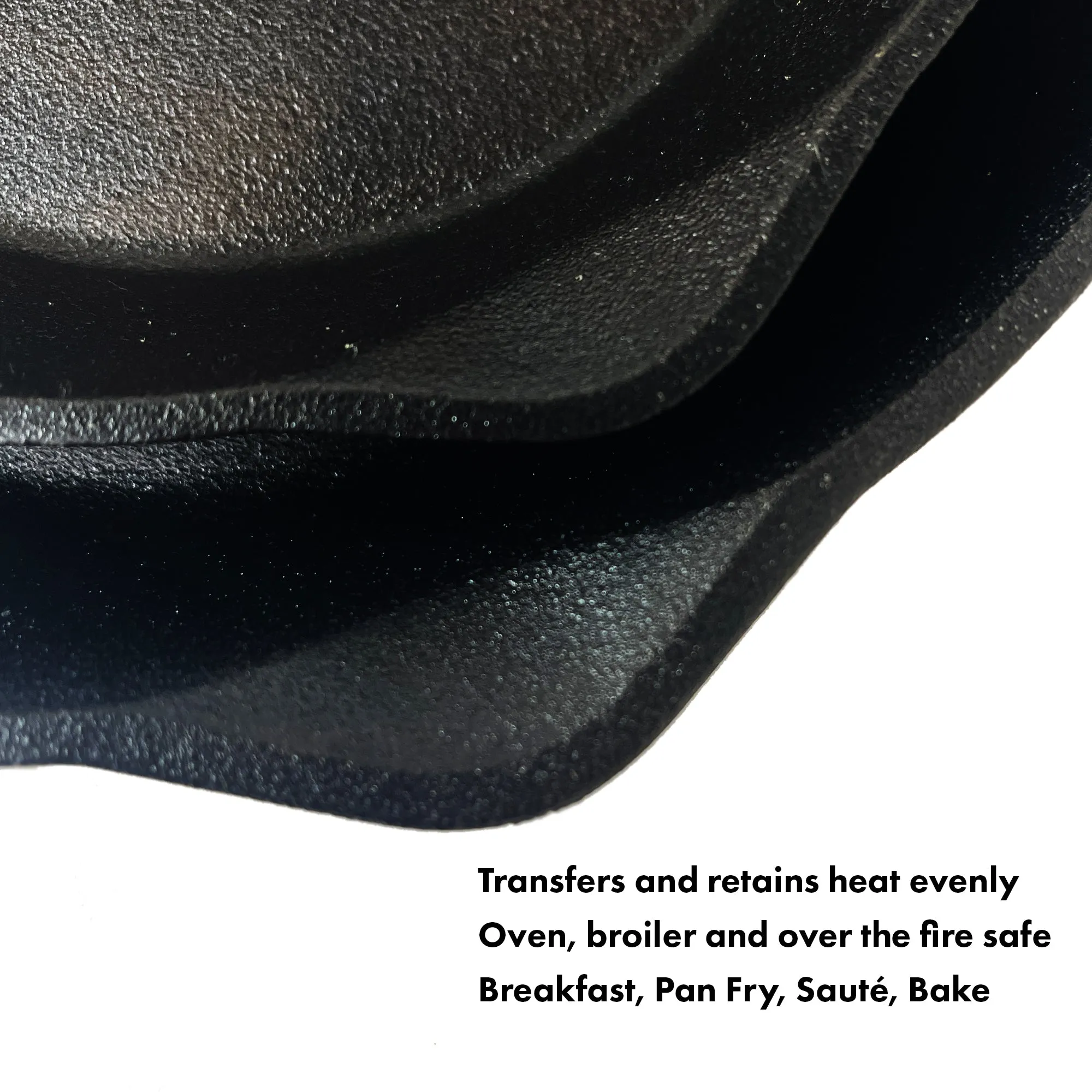 10-in and 12-in Cast Iron Skillet Set