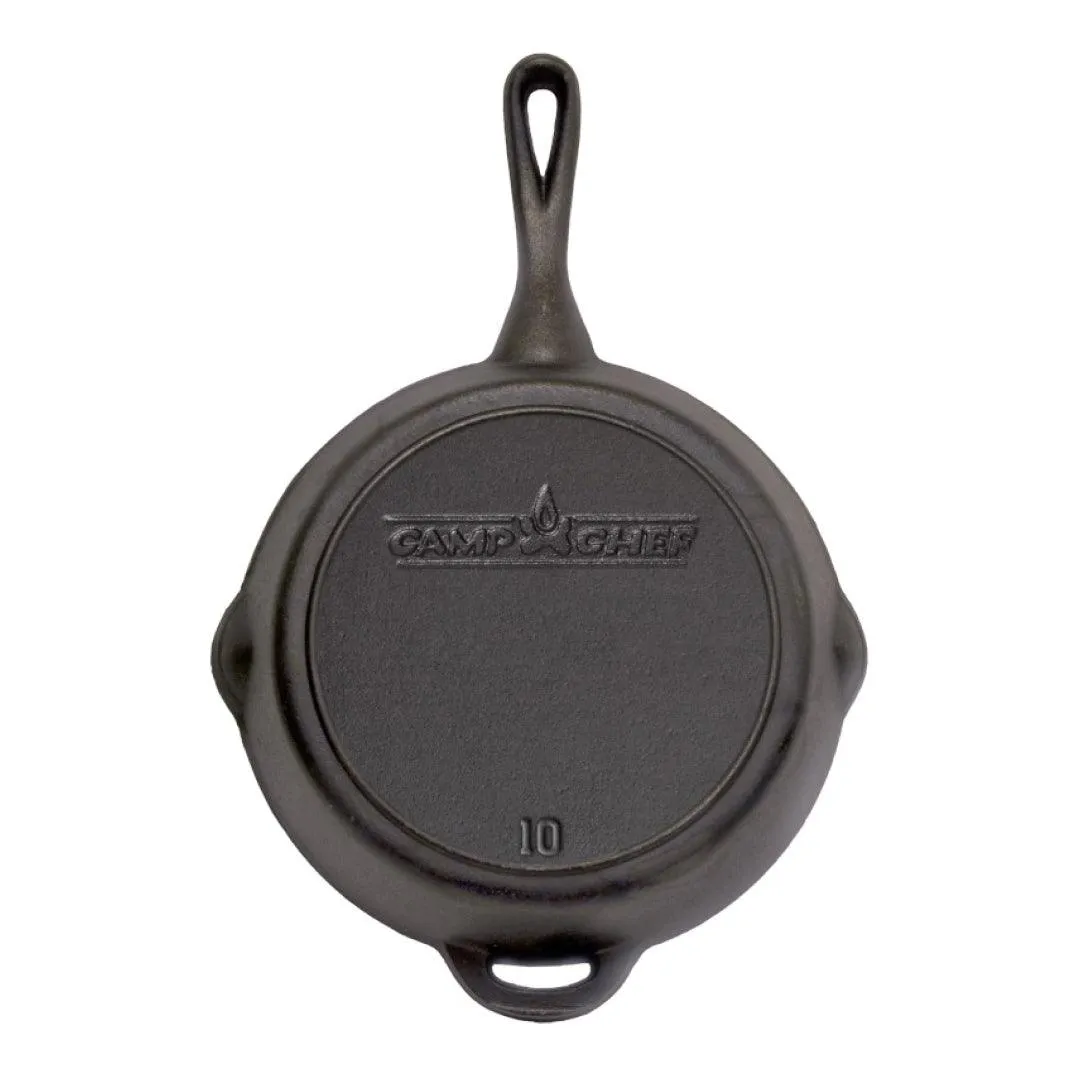 10” Seasoned Cast Iron Skillet by Camp Chef