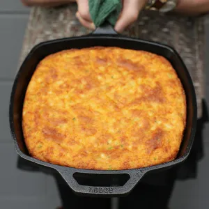 10.5 Inch Square Cast Iron Skillet SKU L8SQ3