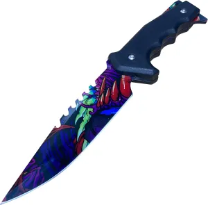 10.5" Full-Tang Fixed Blade Tactical knife - Hyper Beast, Stainless steel Blades sharp
