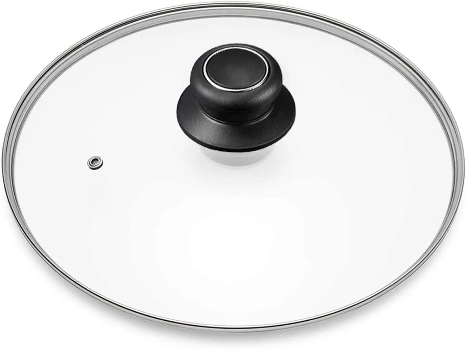 12 Inch Glass Lid for Frying Pan, Fry Pan, Skillet, Pan Lid, Fits Lodge 12 Inch Cast Iron Skillets and 7 Quart Dutch Ovens 12"/30cm, Clear