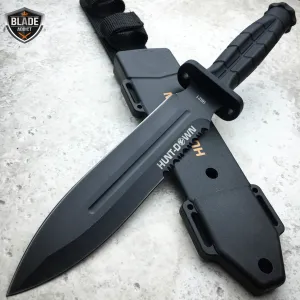 12" Tactical Bowie Fixed Blade Survival Knife