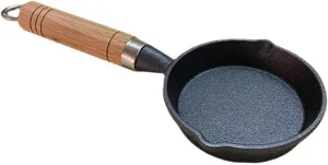 1pc Mini Frying Pan Iron Pancake Pan for Breakfast for Camping and Outdoor Activities Easy to Clean and Store