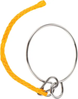 1Set Stainless Steel Anchor Ring Retrieval System Grade Boat Accessories with Carabiner and Rope Compact and Versatile for Yachts Fishing Boats and Watercraft Activities