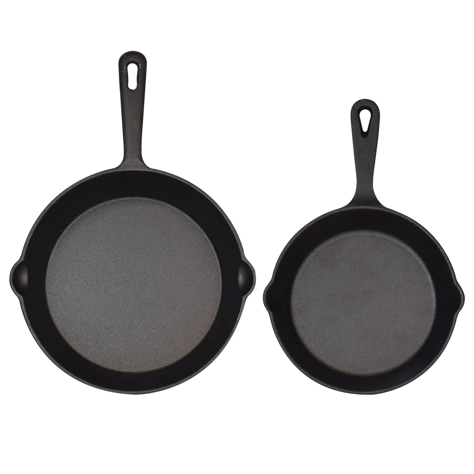 2-Piece: Jim Beam Cast Iron Skillets