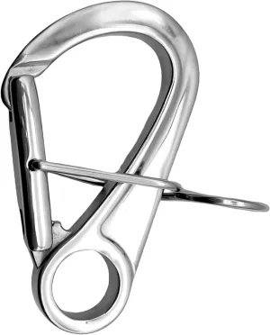 316 Stainless Steel Docking Hook Mooring Hook Quick Release Hook Clip Carabiner Hooks Spring Snap Hooks Snap Hook Kayak Boat Accessorie