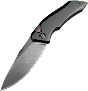 3.3'' 9Cr13MoV Steel Blade T6 Aviation Aluminum Handles Button Opening Speed Safe Assisted Outdoor Survival Knife EDC Hunting Tool Folding Pocket Knife with Clip, Black