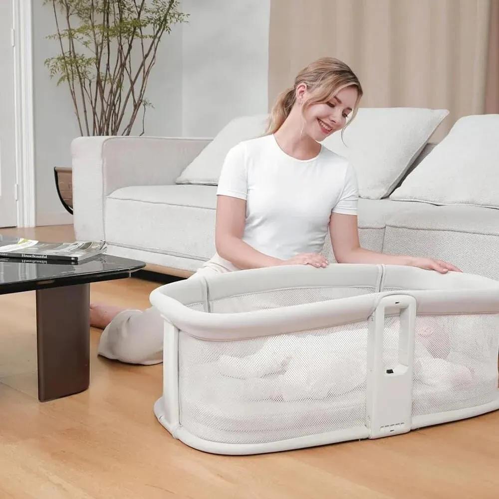4 In 1 Mastela Baby Crib Bassinet Swing