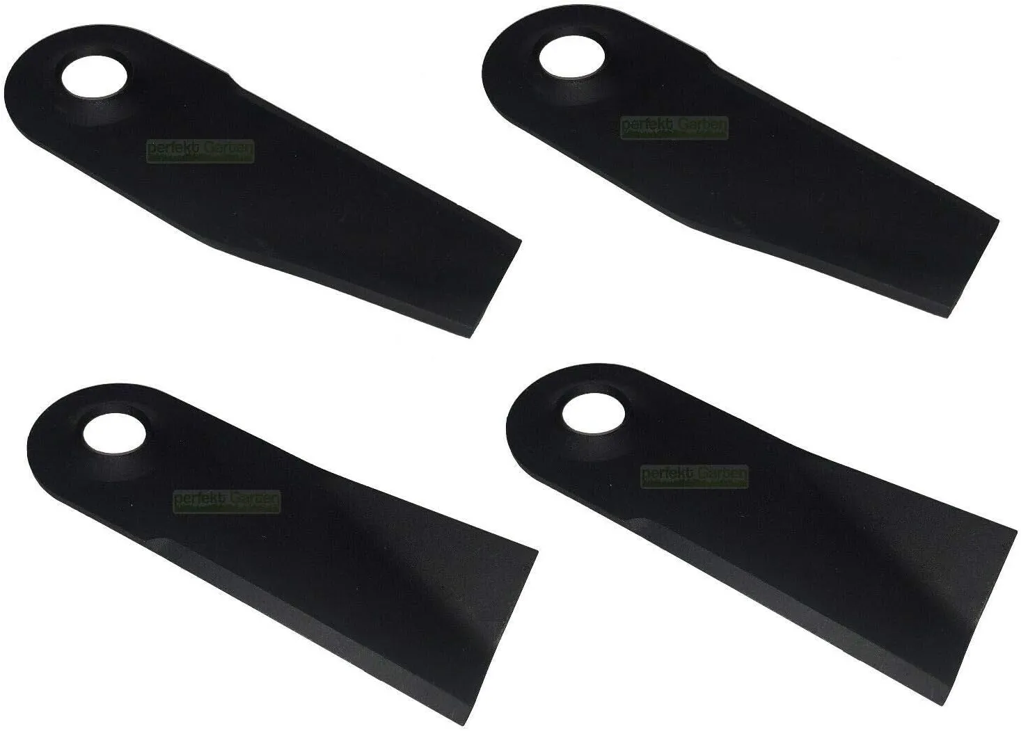 4 x 17.6 cm lawn mower blades - set for COUNTAX 42 inch CONTRA CUT / 16806901, 16806902
