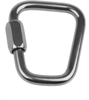 9mm Carabiner with Screw Lock for Parachute Use