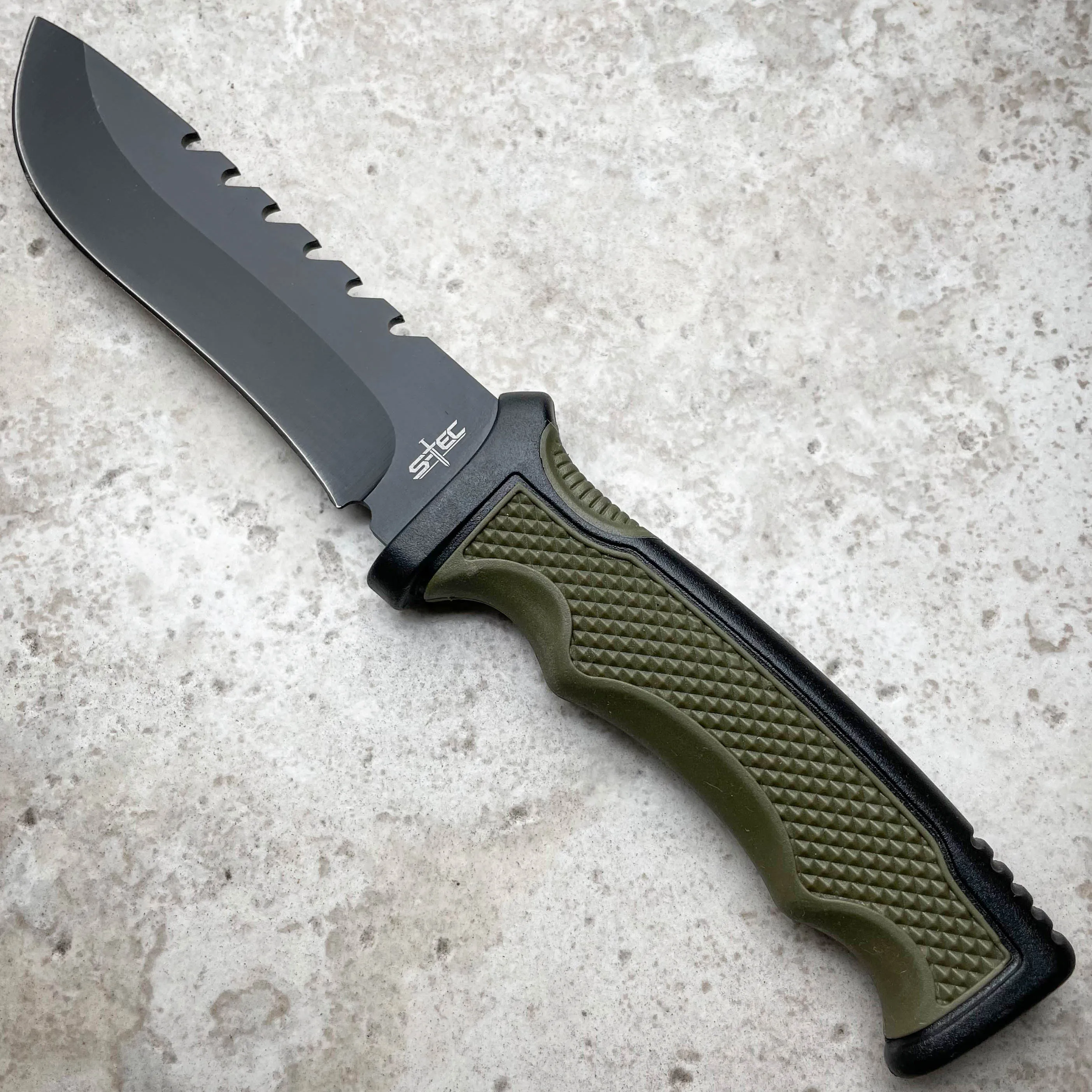 9" Military Tactical Combat Hunting Fixed Blade Survival Camping Outdoor Knife