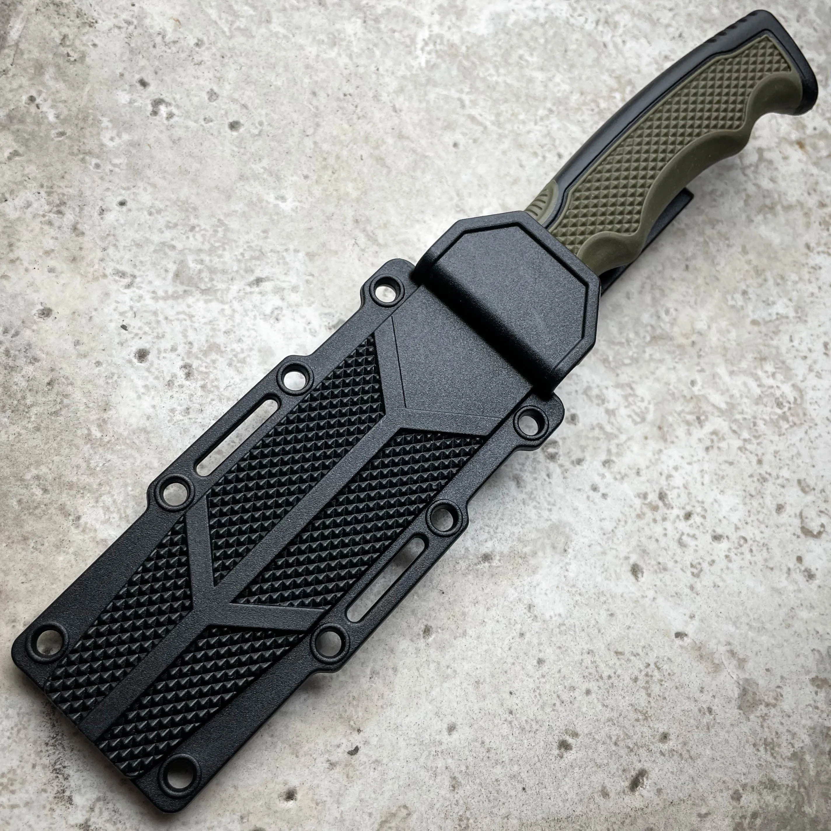9" Military Tactical Combat Hunting Fixed Blade Survival Camping Outdoor Knife