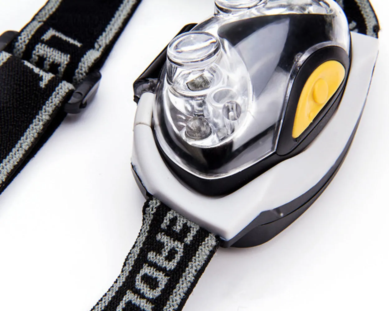 Adjustable Headlamp with White and Red LED Light