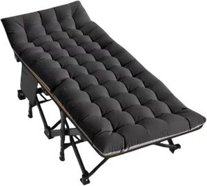 Adults Oversized/Standard Size Folding Sleeping Cot Bed Portable Cots
