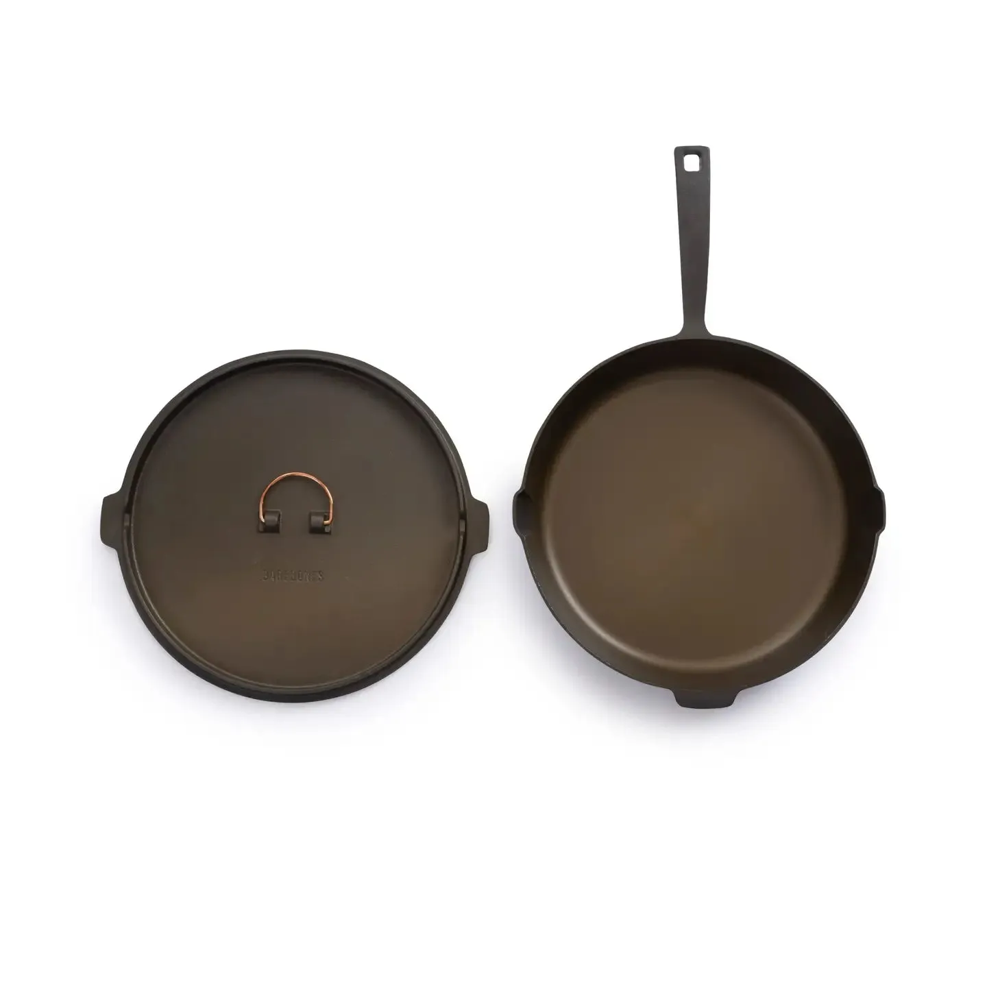 All-in-One Cast Iron Skillet – Timeless Durability for Every Kitchen & Campfire