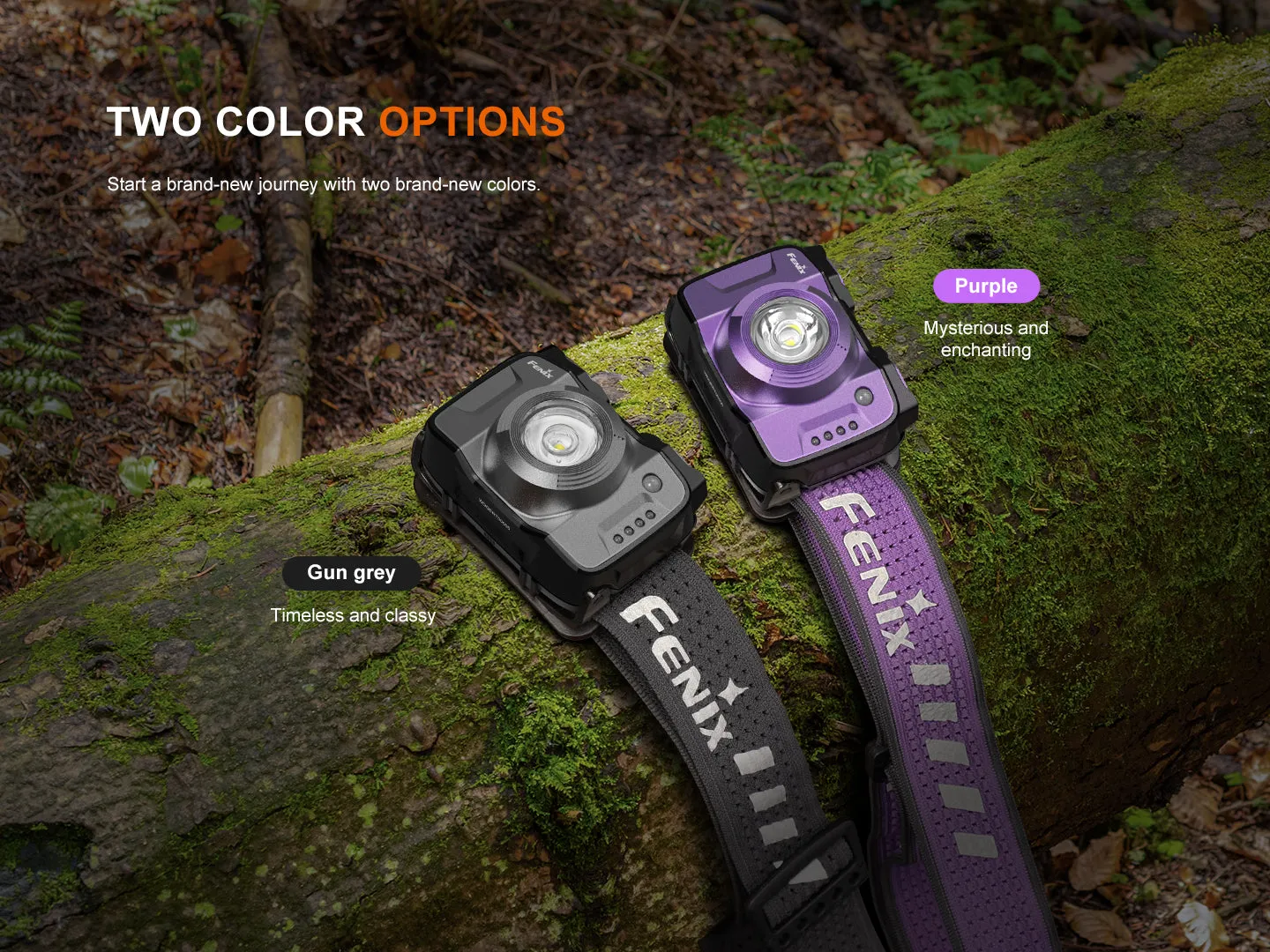 Anniversary sale - Grey Clean lines Fenix Headlamp Gun V2.0 HL12R