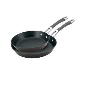 Anolon Endurance  Nonstick Open French Skillet Twin Pack Including induction – 20cm 26cm