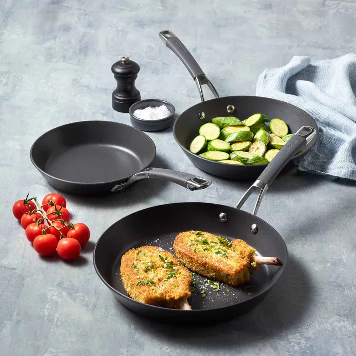 Anolon Endurance  Nonstick Skillet Triple Pack Induction Suitable – 20cm 24cm 28cm
