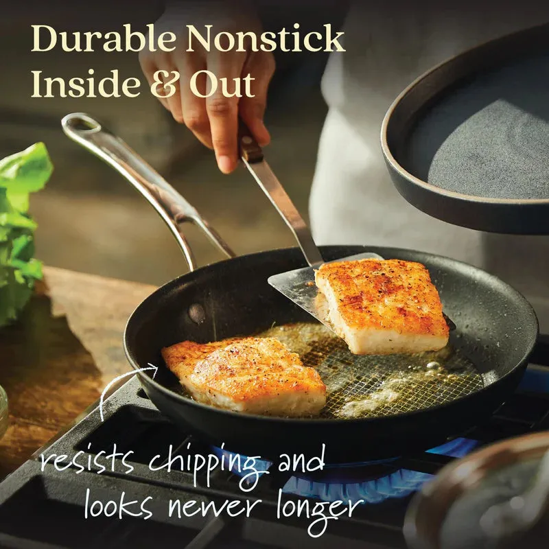 Anolon X Nonstick French Skillet Twin Pack Induction Suitable – 21cm 25cm