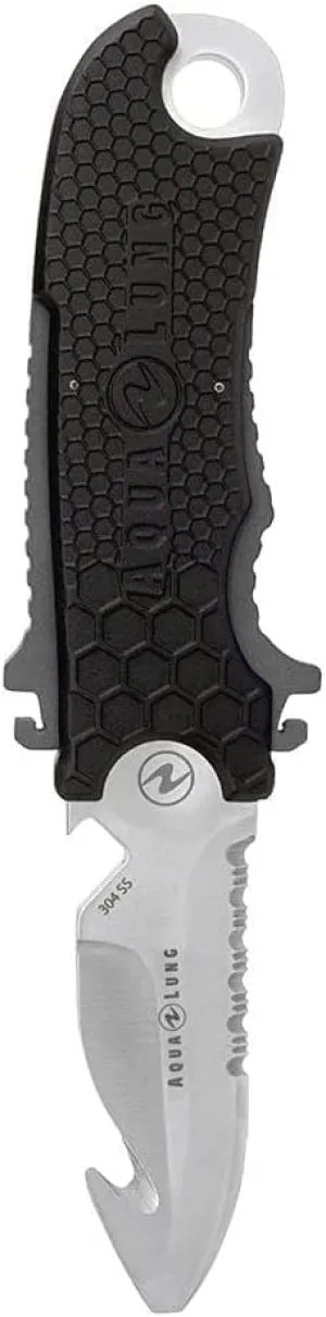 Aqua Lung Small Squeeze Knife Black