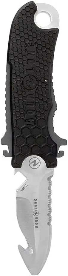 Aqua Lung Small Squeeze Knife Black