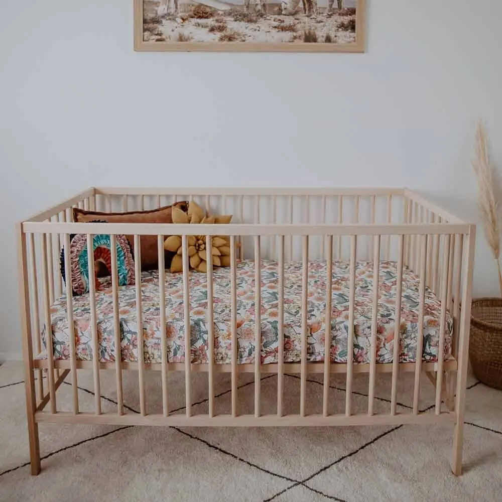 Australiana Fitted Cot Sheet