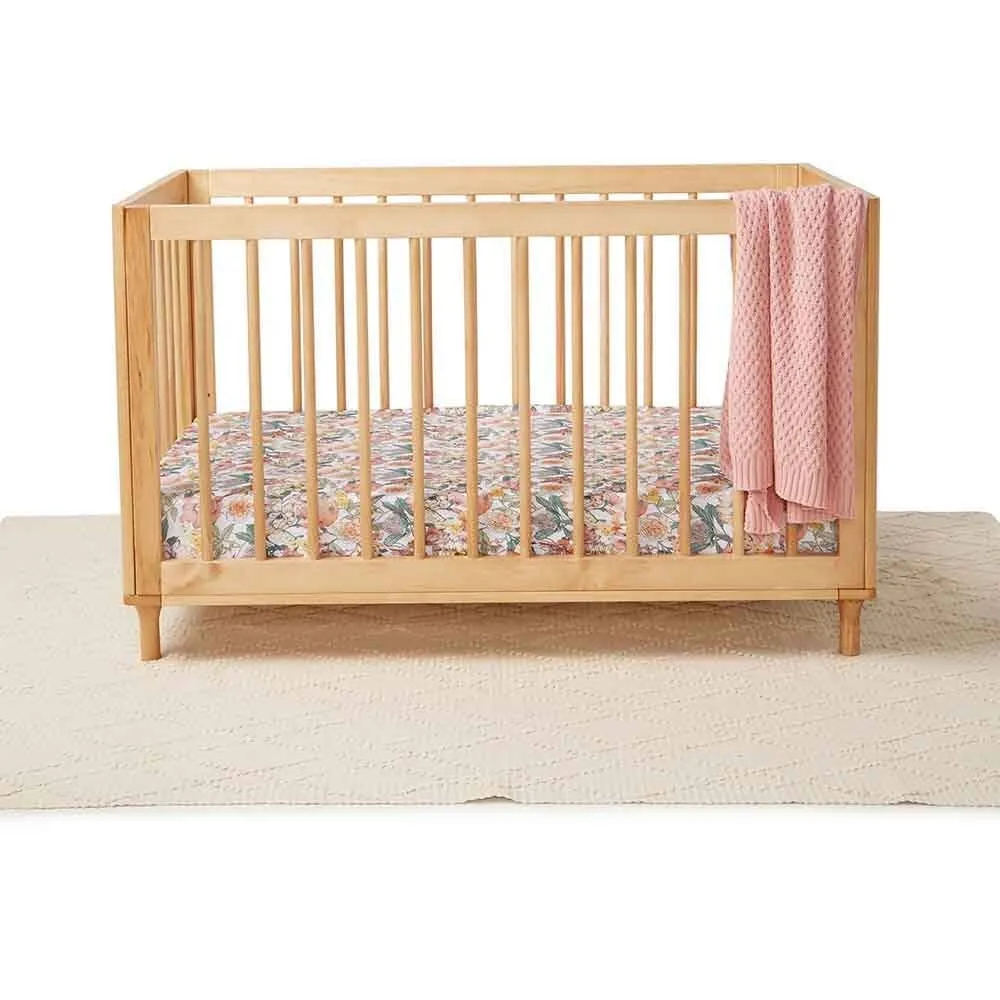 Australiana Fitted Cot Sheet