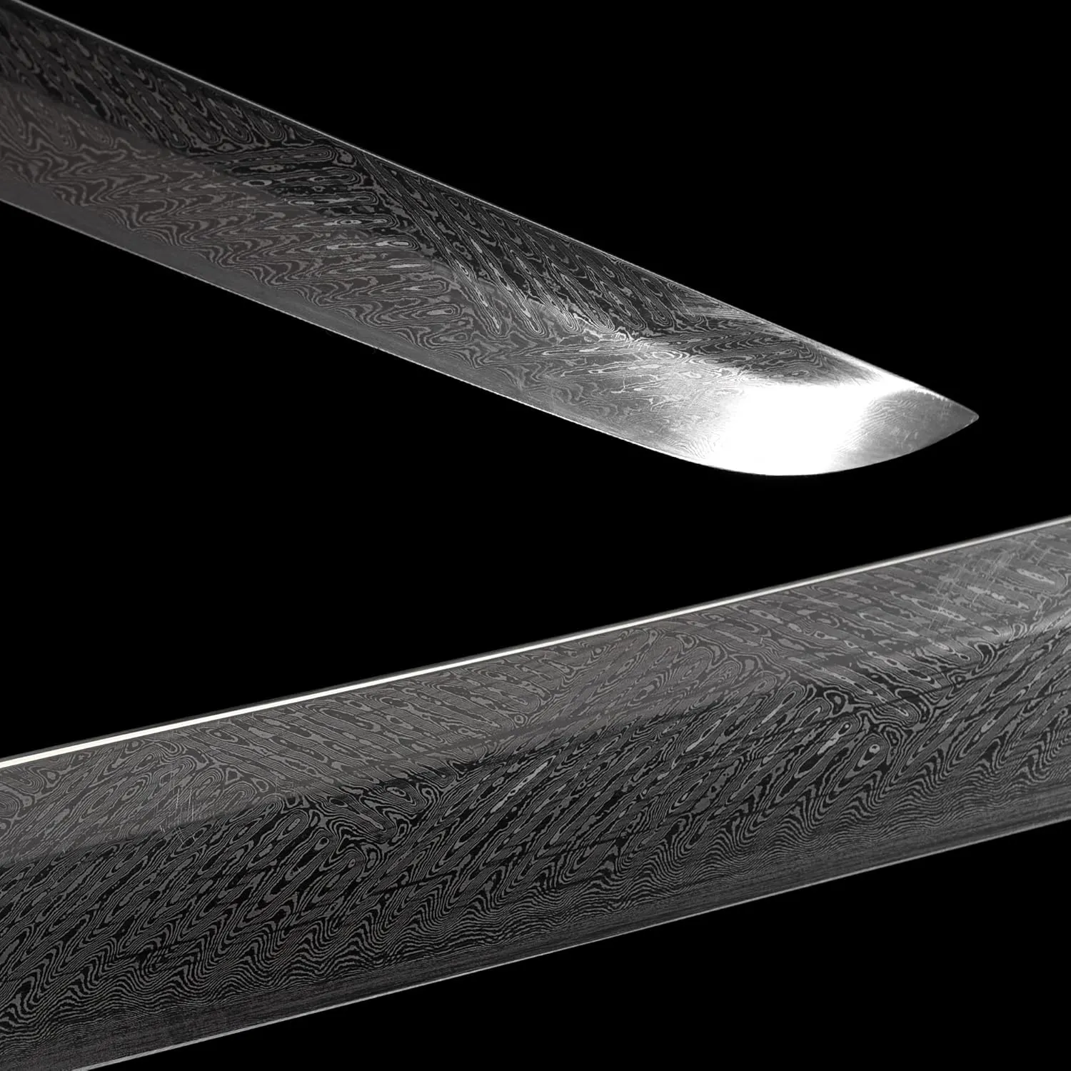 Authentic Hand-Forged Samurai Katana – Full Tang 1095 High Carbon Steel, Razor-Sharp Blade, Practical for Martial Arts & Collectors