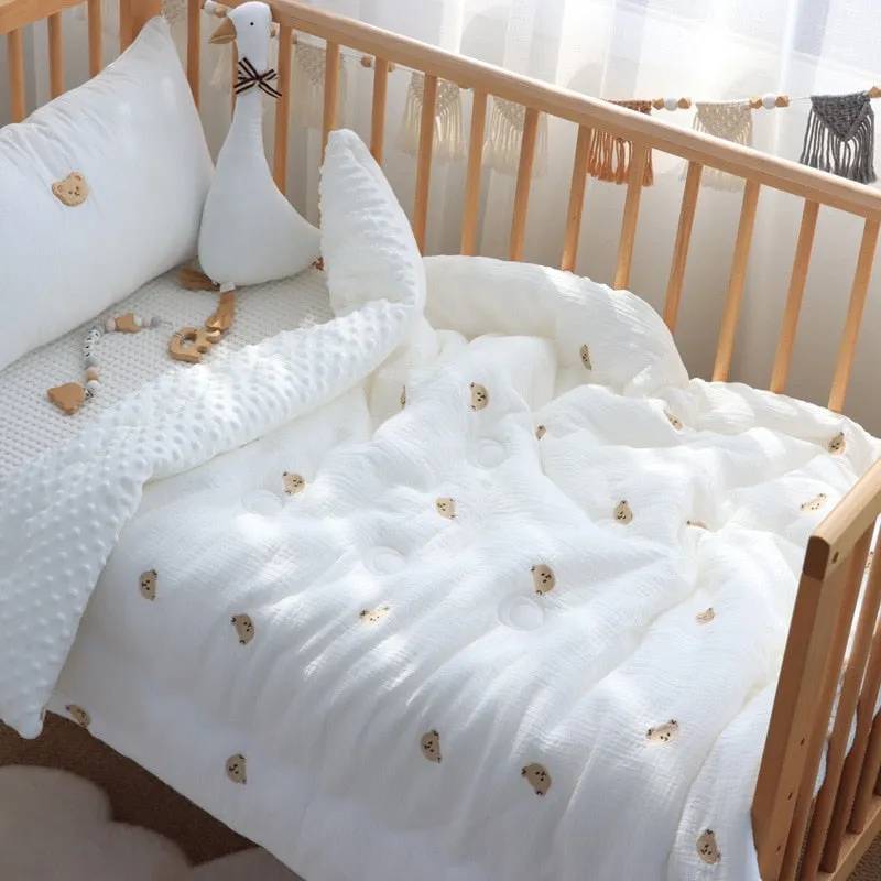 Baby Cot Bear Bundle Set