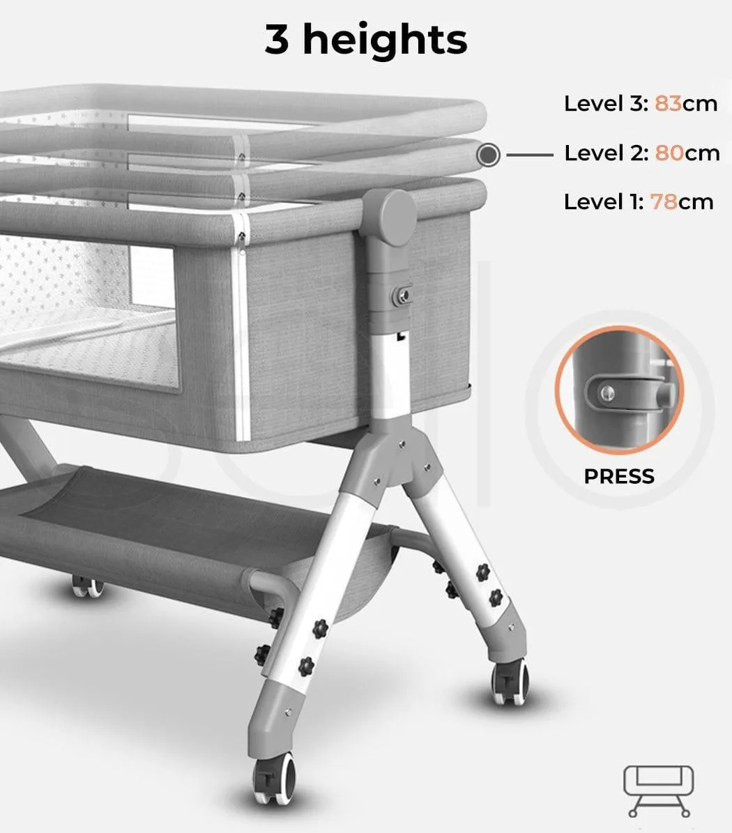 Baby Cot Bed Crib Portable Bassinet