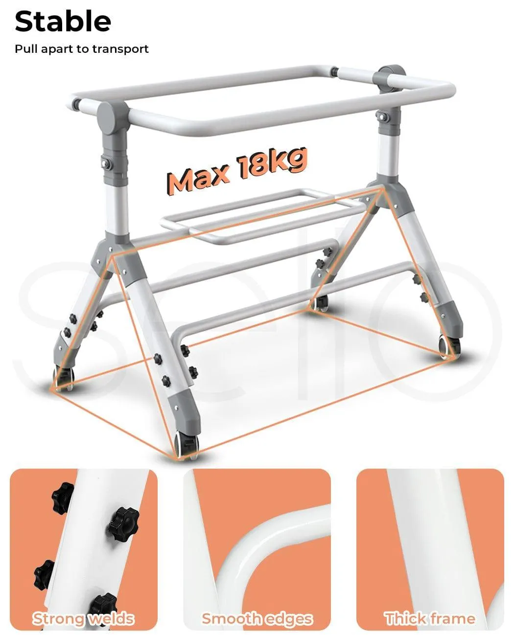 Baby Cot Bed Crib Portable Bassinet