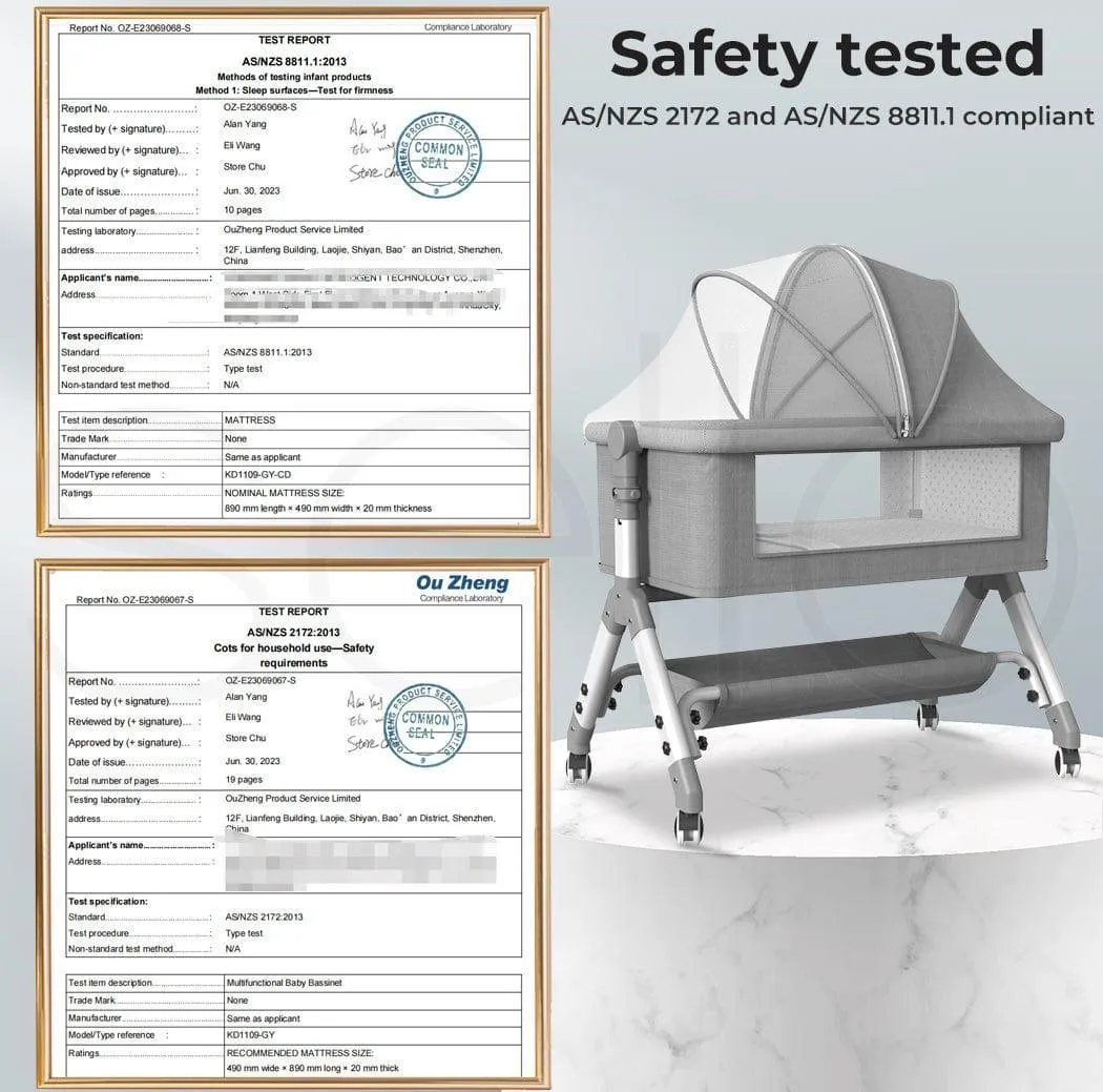 Baby Cot Bed Crib Portable Bassinet