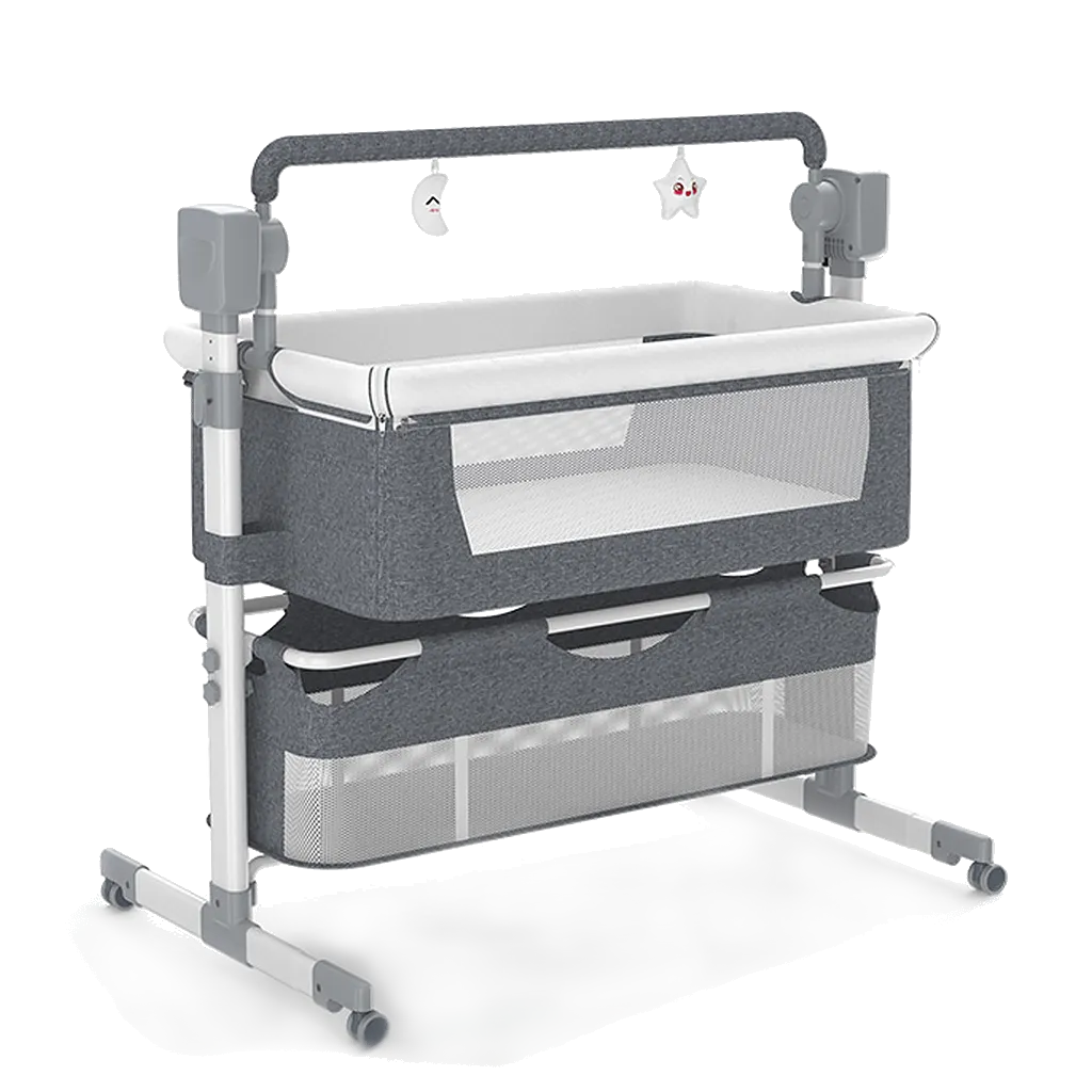 Baby Electric Bed Basket Cradle | Foldable & Portable Sleeping Cot
