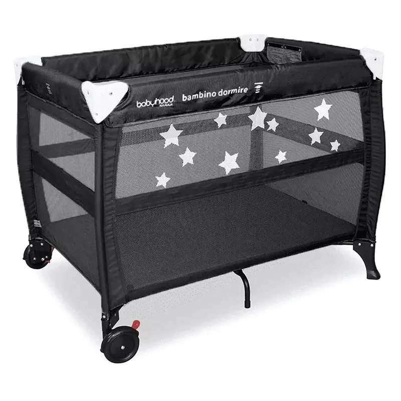 Babyhood Bambino Dormire Portacot Limited Edition Black