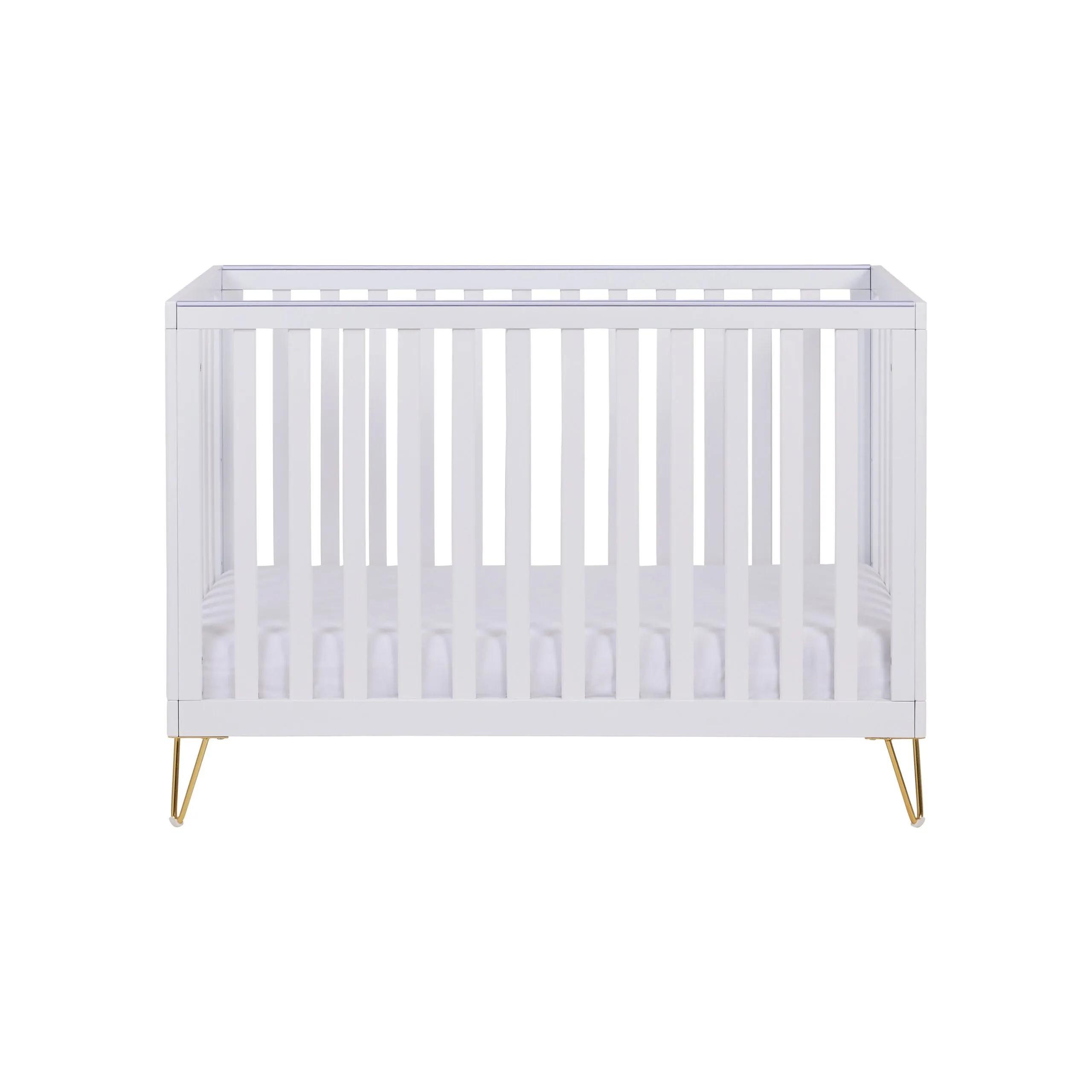Babymore Kimi Mini Cot Bed – White