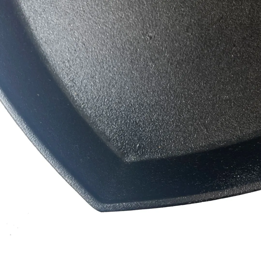 Bayou 12-in Square Cast Iron Skillet