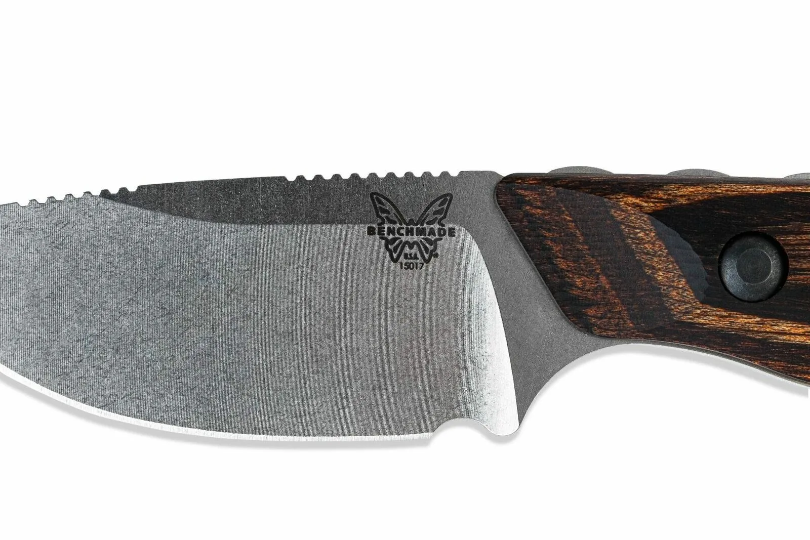Benchmade Hidden Canyon Hunter 15017 Stabilized Wood 2.79" Fixed Blade Knife