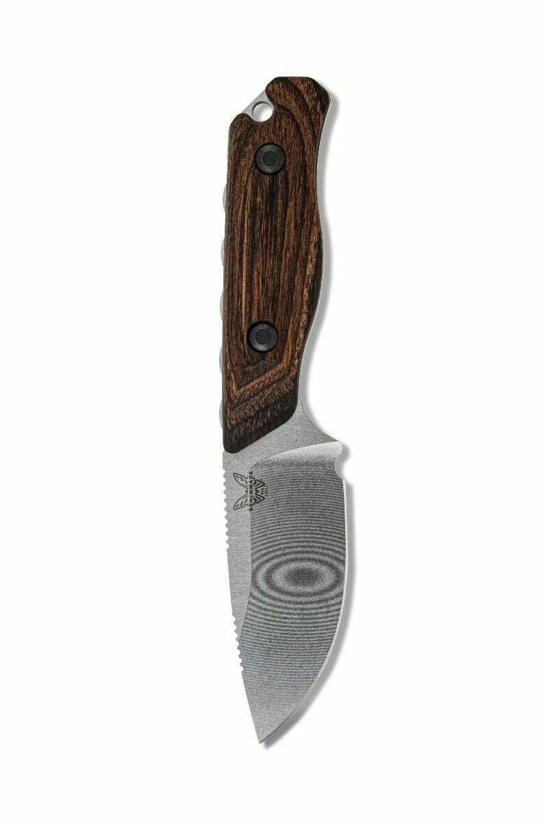 Benchmade Hidden Canyon Hunter 15017 Stabilized Wood 2.79" Fixed Blade Knife