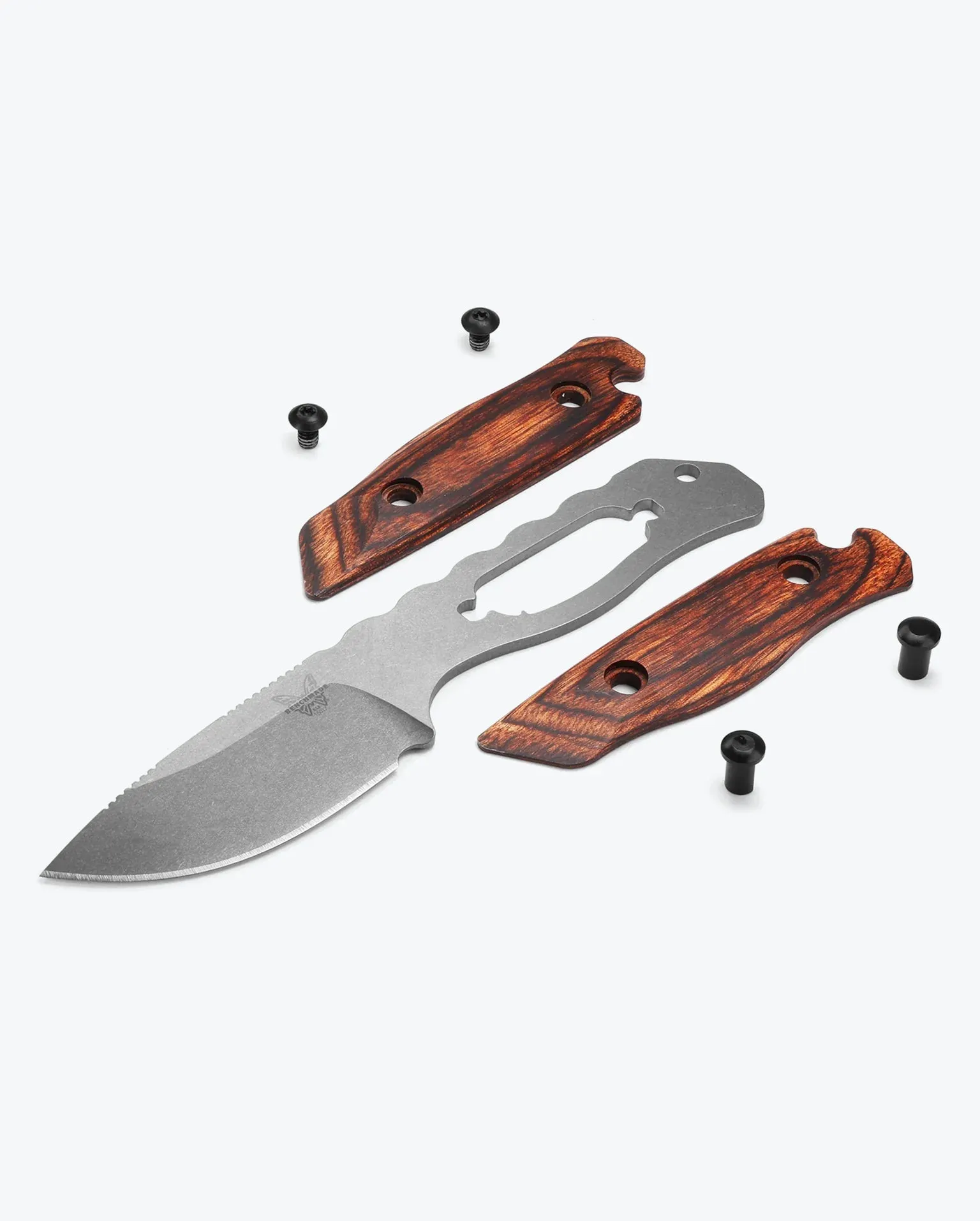Benchmade Hidden Canyon Hunter 15017 Stabilized Wood 2.79" Fixed Blade Knife