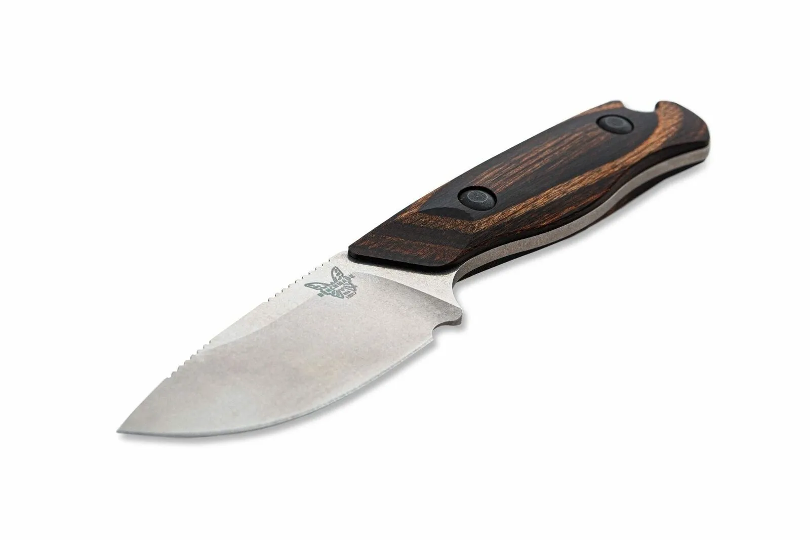Benchmade Hidden Canyon Hunter 15017 Stabilized Wood 2.79" Fixed Blade Knife