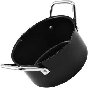 BESPORTBLE Nonstick Portable Cooking Pot Skillet for Soup Stew and Outdoor Cooking for Camping Picnics