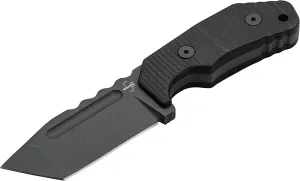 Böker Plus Little Dvalin Tanto - small fixed EDC knife with G10 handle scales - D2 blade - with Kydex sheath