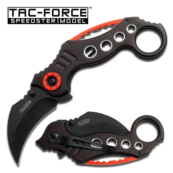Black 440 Stainless Steel Karambit Tactical Knife