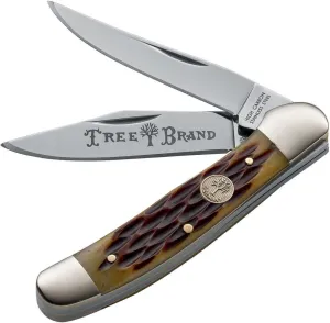 Boker 110723 Ts Copperhead Pocket Knife with Two Blades, Brown,Stainless steel