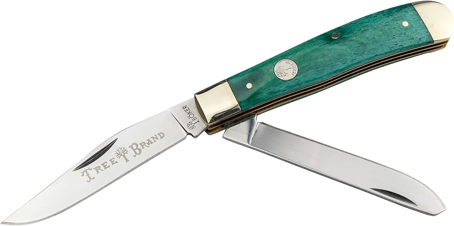 BOKER Traditional Series 2.0 Trapper, CPM-D2 Dual Blades, Slip Joint, Made in Solingen Germany (2024 Models)