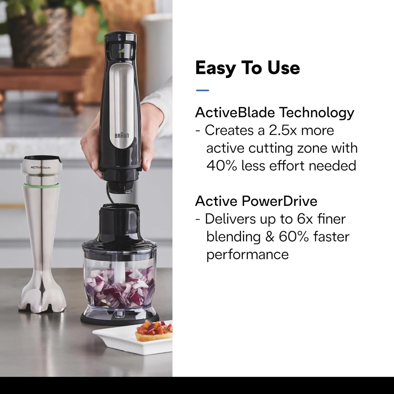 Braun MQ9137XI MultiQuick 9 Hand Blender with Imode Technology