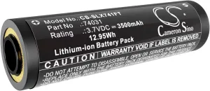 Cameron Sino Battery for Junior Luxeon, ProTac HL USB, Strion Switchblade, Twin-Task USB, Twin-Task USB headlamp PN: 74000, 74001, 74002, 74332, 74436, 75300, 78540 3500mAh / 12.95Wh