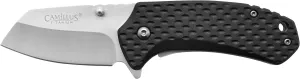 Camillus BOMBAT / 6" OVERALL / 2.25" DROP POINT BLADE / 420SS / BLACK GFN HANDLE