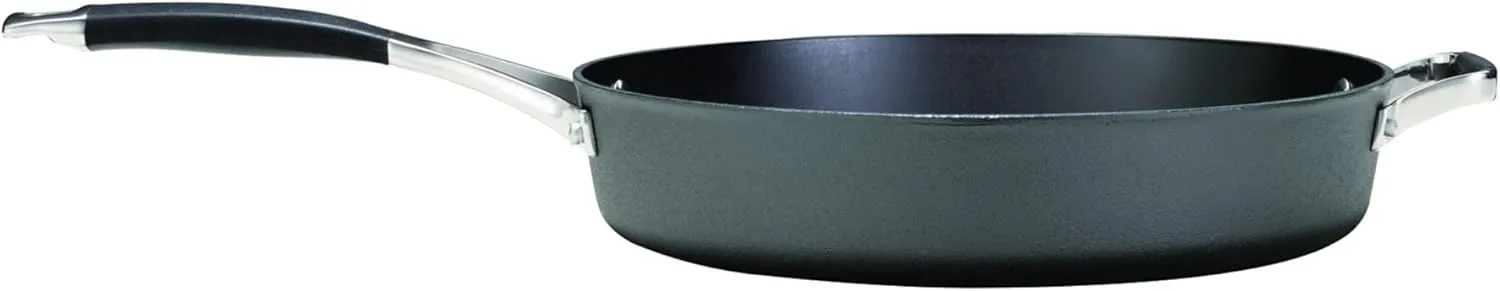 Camp Chef Heritage Cast Iron Skillet - Seasoned Cast Iron Pan - Camping Accessories & Essentials - Sleek, Modern Design - Amazing Heat Retention - Ready-to-Use - 12